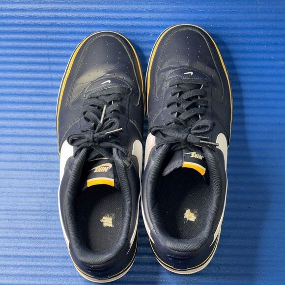 Size 13- Men’s Nike Air Force 1 LV8 Low Obsidian University Gold CJ1377-400 - Picture 5 of 8